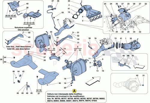 Part Diagram for Ferrari 260561