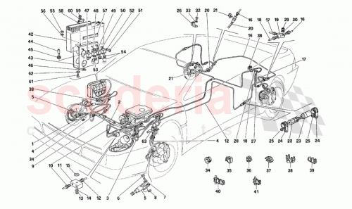 Part Diagram for Ferrari 62822000