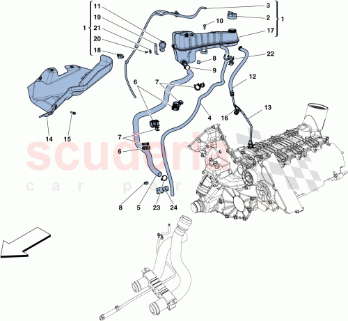 Part Diagram for Ferrari 248645