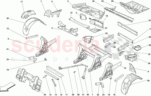 Part Diagram for Ferrari 985223670