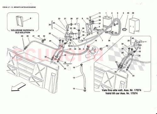 Part Diagram for Ferrari 163533