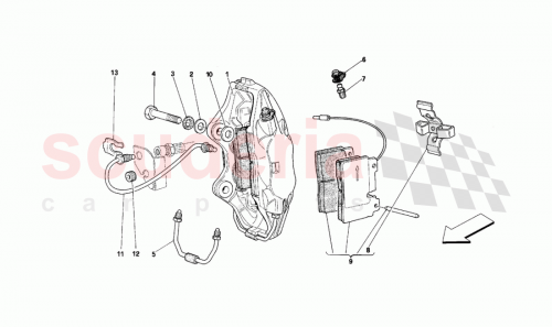 Part Diagram for Ferrari 142479