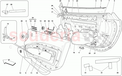Part Diagram for Ferrari 80615312