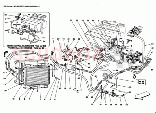 Part Diagram for Ferrari 65831500