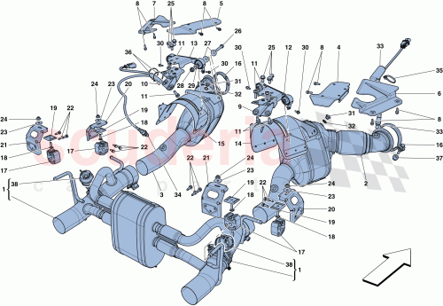 Part Diagram for Ferrari 11585024