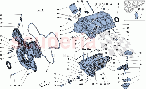 Part Diagram for Ferrari 280597