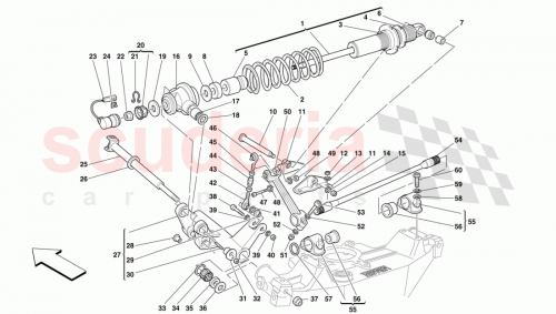 Part Diagram for Ferrari 165620