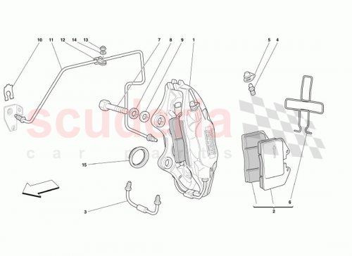 Part Diagram for Ferrari 203993