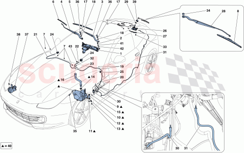 Part Diagram for Ferrari 339757