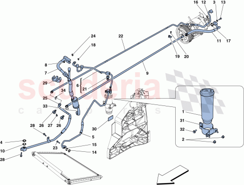 Part Diagram for Ferrari 83194000