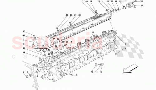 Part Diagram for Ferrari 159295