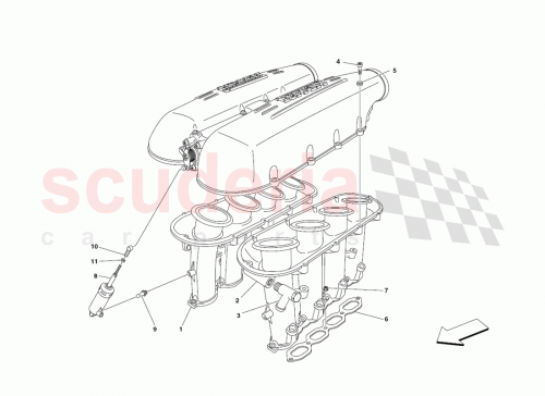 Part Diagram for Ferrari 322509