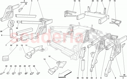 Part Diagram for Ferrari 207881