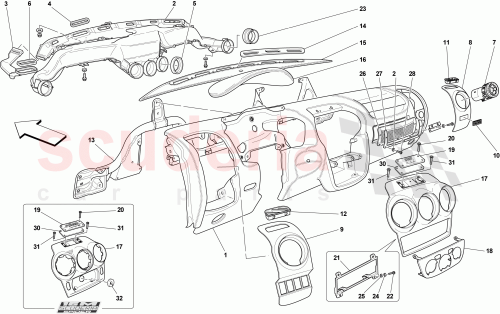Part Diagram for Ferrari 81360700