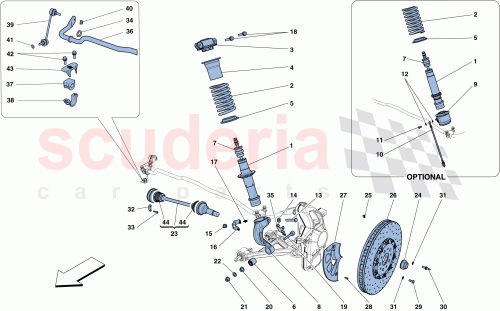 Part Diagram for Ferrari 309804