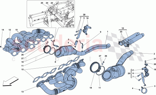 Part Diagram for Ferrari 295006