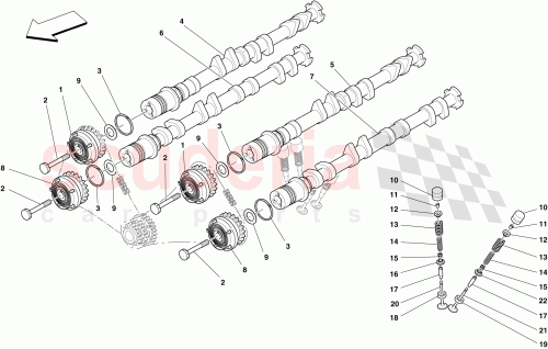 Part Diagram for Ferrari 241906