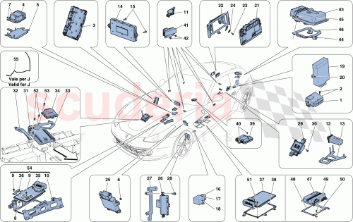 Part Diagram for Ferrari 335145