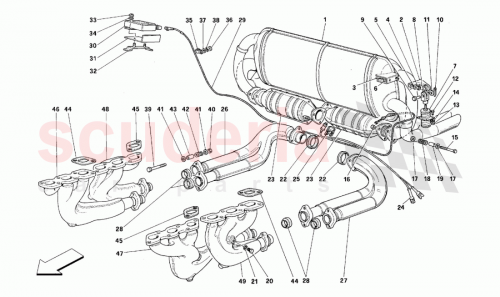 Part Diagram for Ferrari 151509