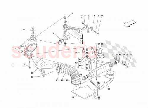 Part Diagram for Ferrari 171848