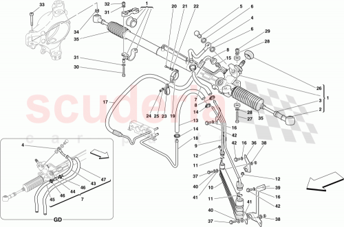 Part Diagram for Ferrari 238563