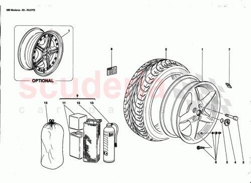 Part Diagram for Ferrari 183843