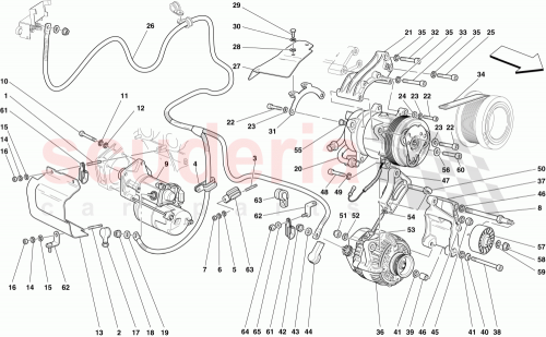 Part Diagram for Ferrari 193267