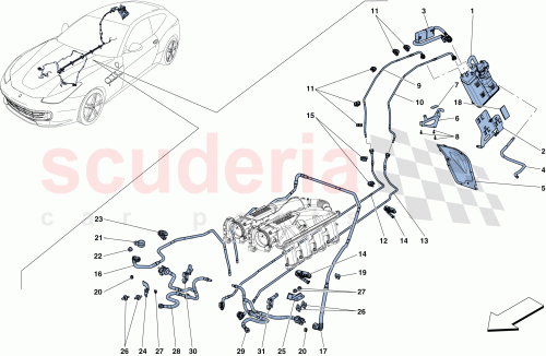 Part Diagram for Ferrari 342873