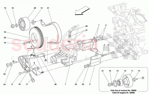 Part Diagram for Ferrari 148638