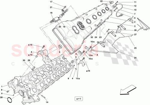 Part Diagram for Ferrari 227048