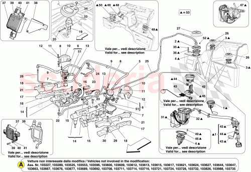 Part Diagram for Ferrari 82128500