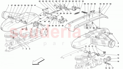 Part Diagram for Ferrari 167020