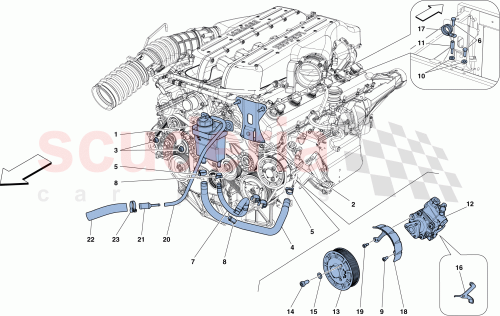 Part Diagram for Ferrari 296419