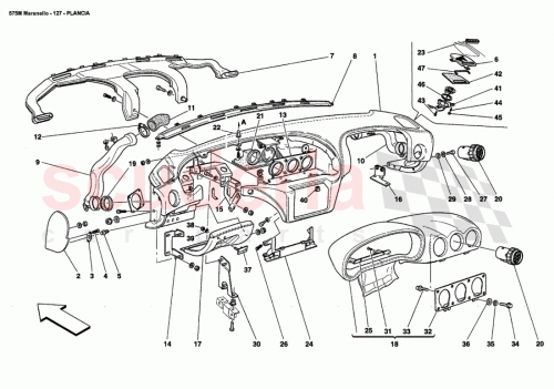 Part Diagram for Ferrari 67730610