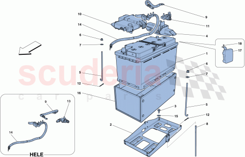Part Diagram for Ferrari 274256