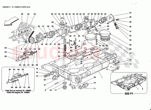 Part Diagram for Ferrari 171992