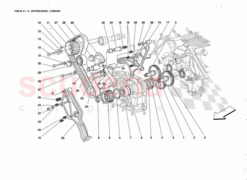 Part Diagram for Ferrari 167464