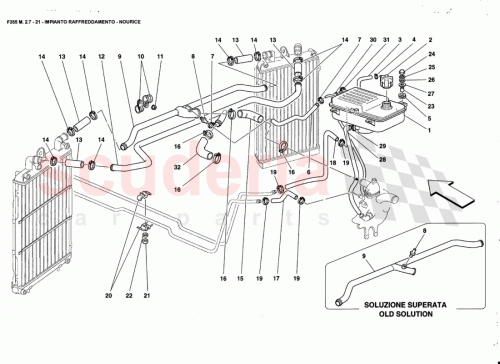Part Diagram for Ferrari 161609