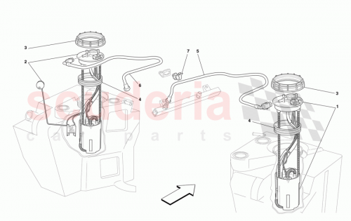 Part Diagram for Ferrari 182640