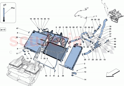 Part Diagram for Ferrari 323388