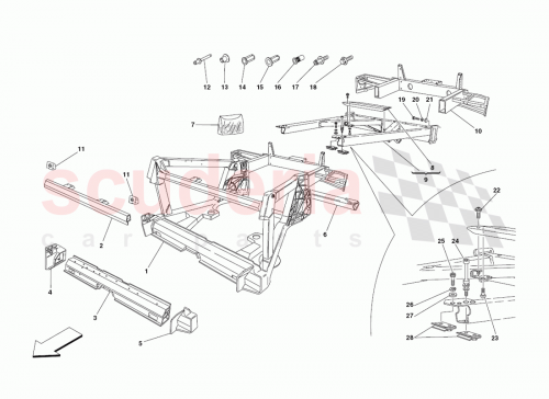 Part Diagram for Ferrari 68886911