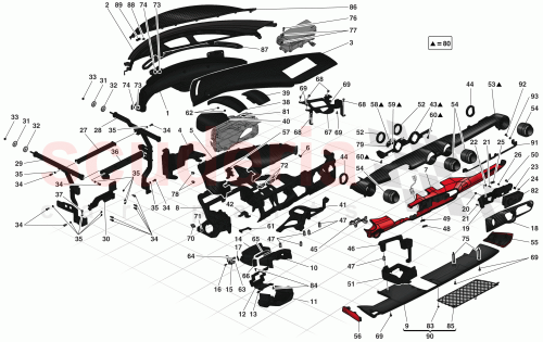 Part Diagram for Ferrari 84889700