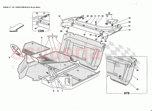 Part Diagram for Ferrari 645198