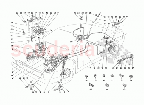 Part Diagram for Ferrari 11021111