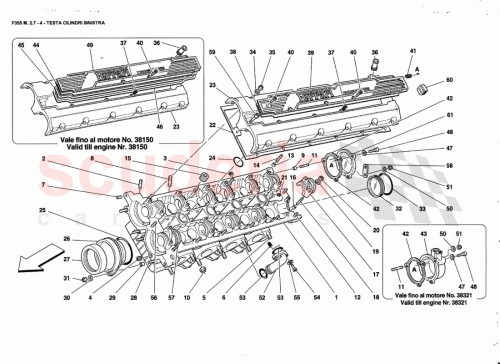 Part Diagram for Ferrari 163620