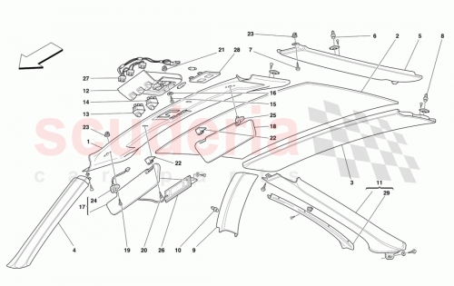 Part Diagram for Ferrari 65195800