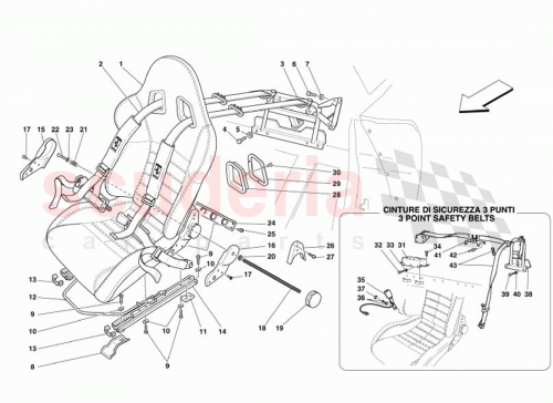Part Diagram for Ferrari 68852500