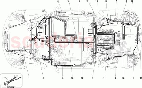 Part Diagram for Ferrari 240230
