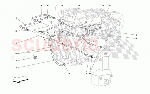 Part Diagram for Ferrari 178593