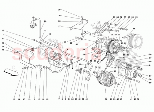 Part Diagram for Ferrari 204539